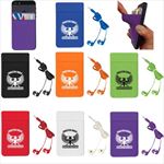 EH2793 Stretch Phone Card Sleeve With Earbuds And Custom Imprint